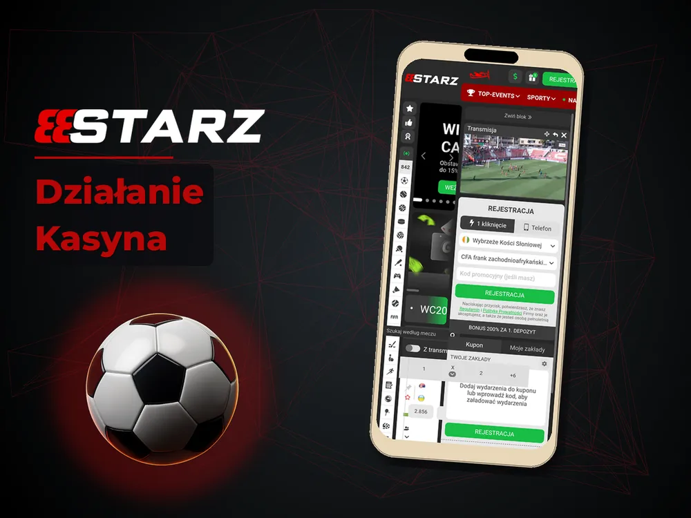 888starz - Działanie Kasyna