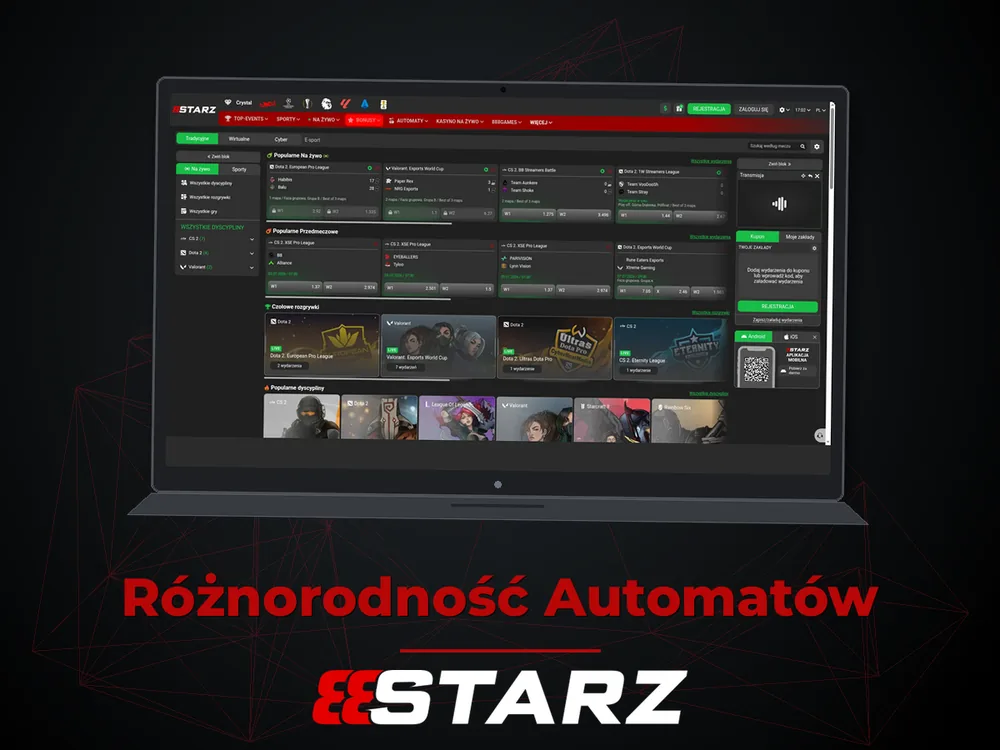 888starz - Różnorodność Automatów