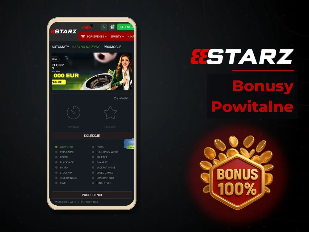 888starz - Bonusy Powitalne