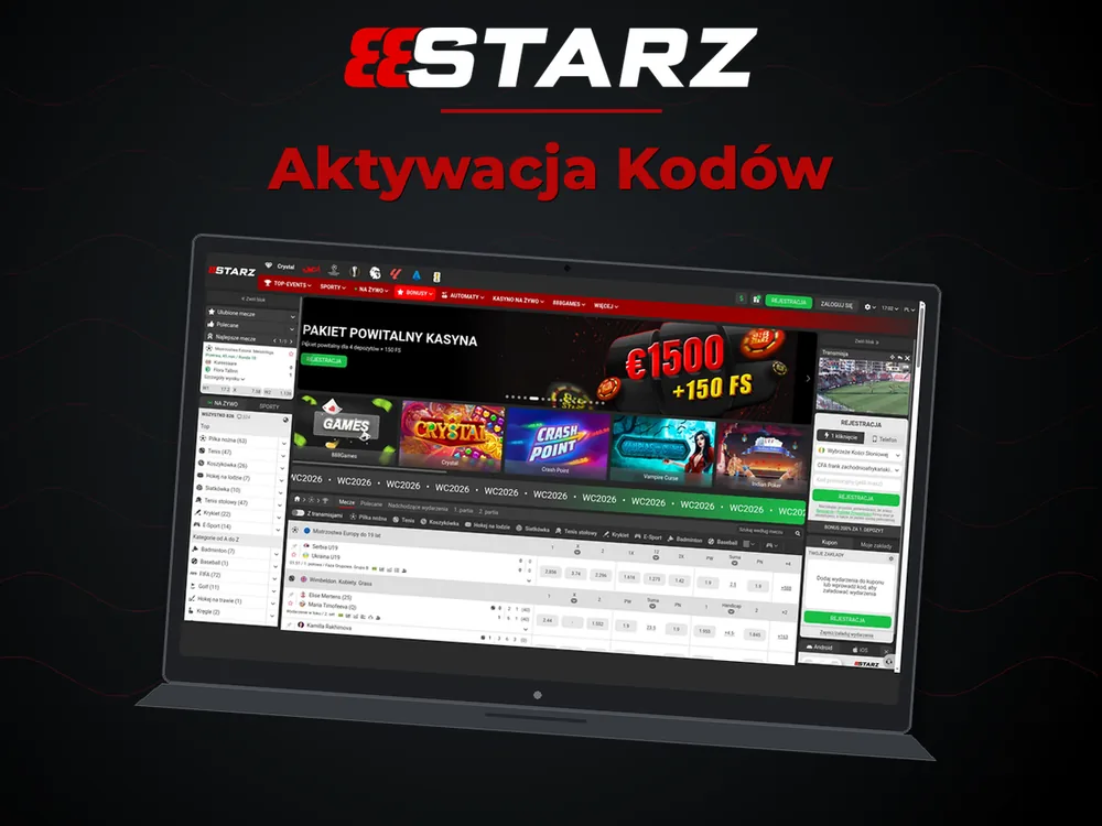 888starz - Aktywacja Kodów