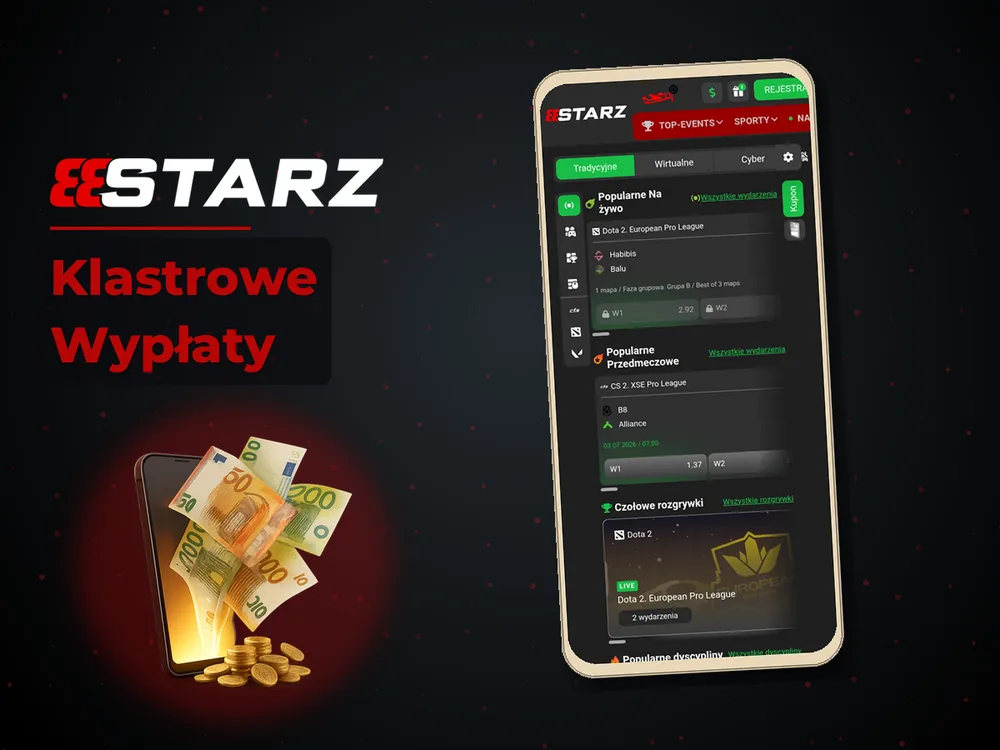 888starz - Klastrowe Wypłaty