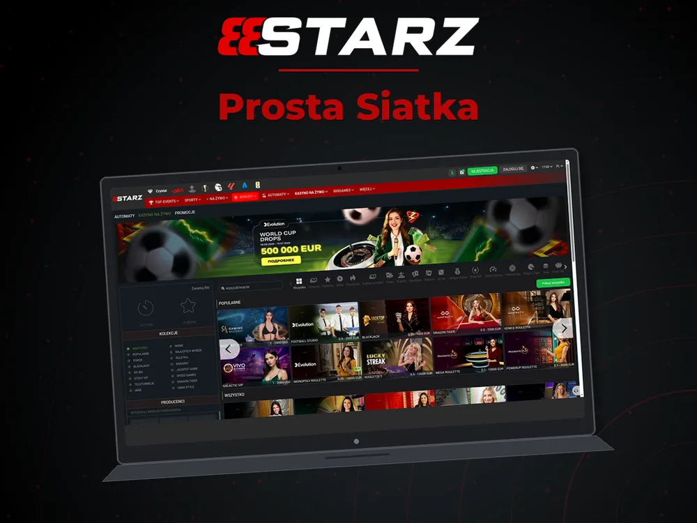 888starz - Prosta Siatka