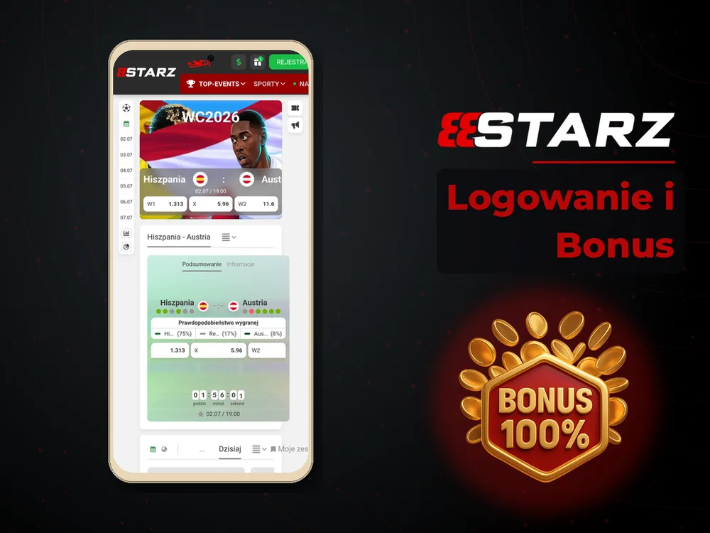 888starz - Logowanie i Bonus