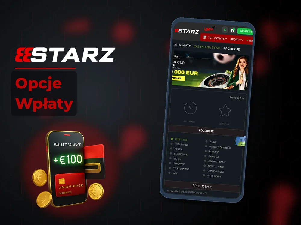 888starz - Opcje Wpłaty