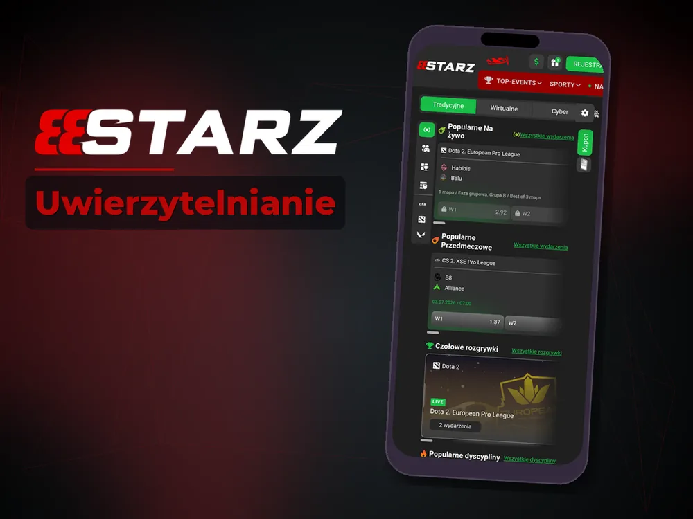 888starz - Uwierzytelnianie
