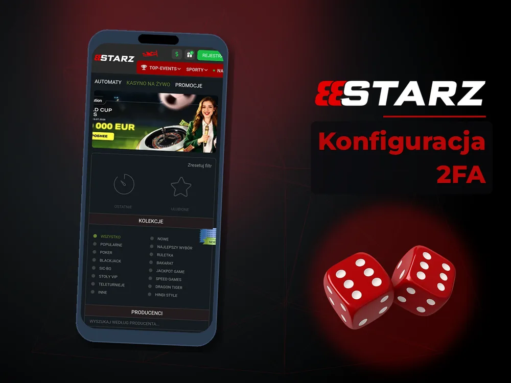 888starz - Konfiguracja 2FA