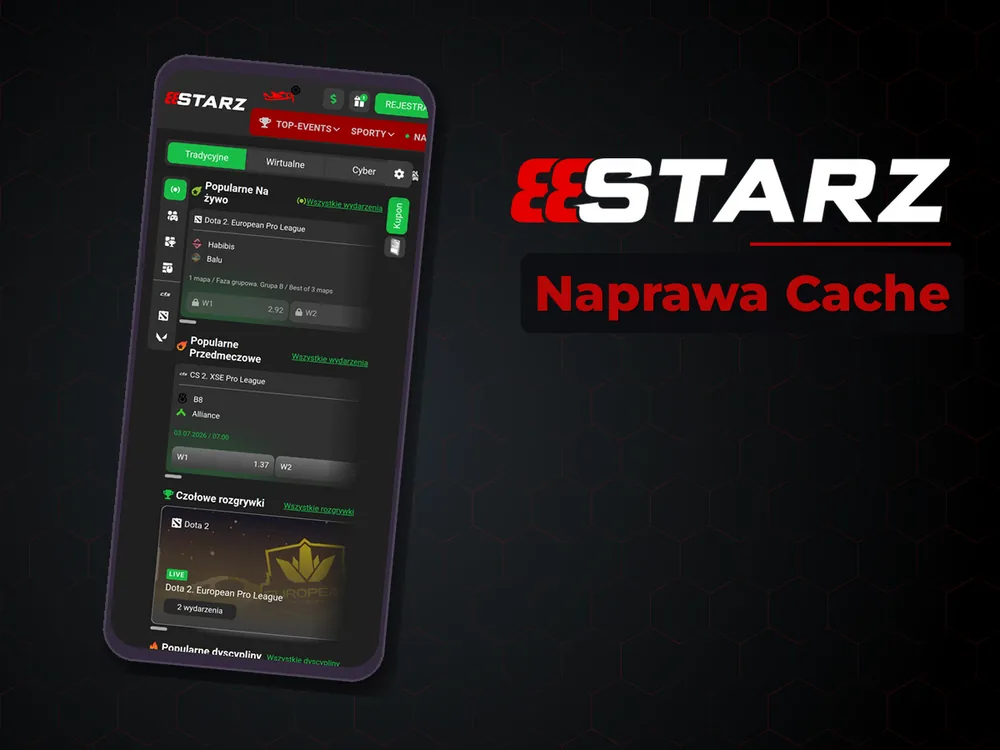 888starz - Naprawa Cache