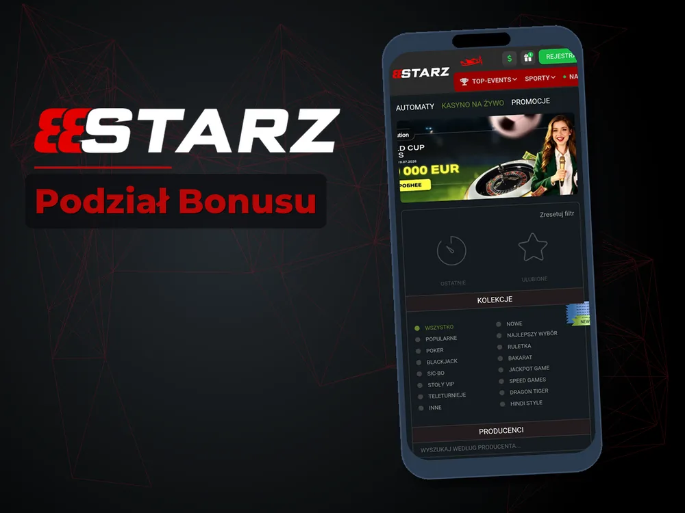 888starz - Podział Bonusu