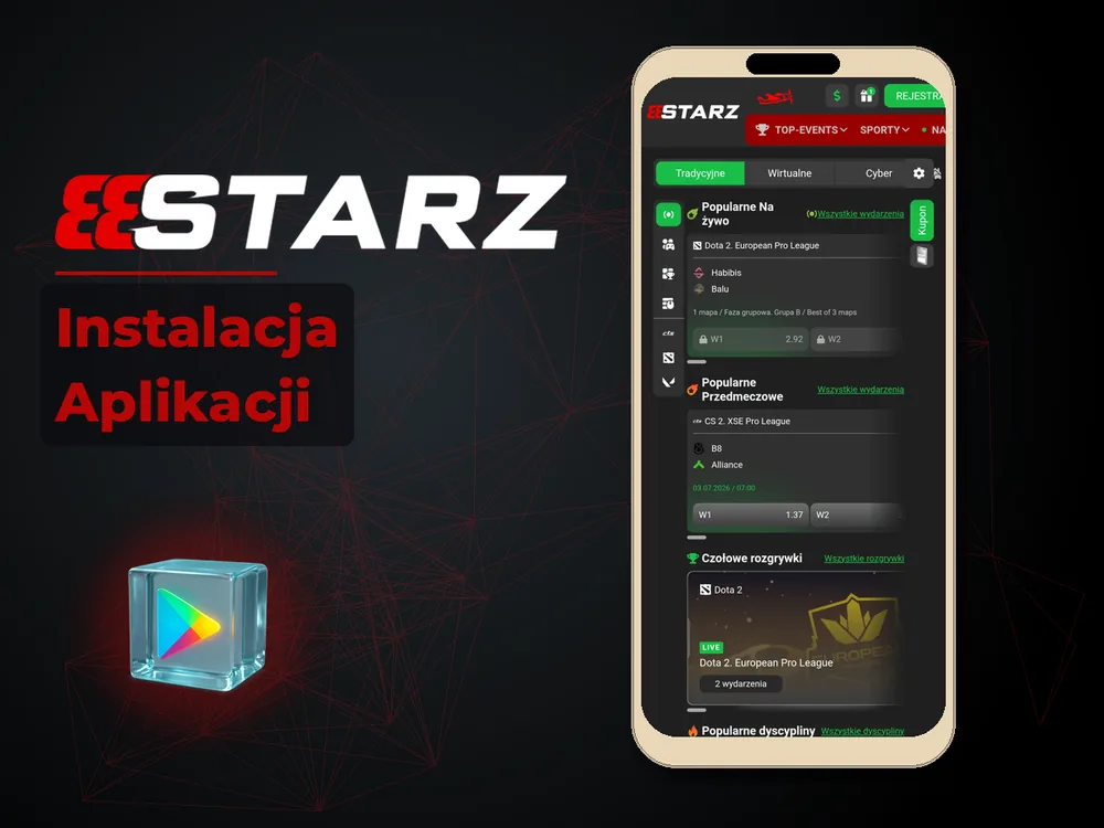 888starz - Instalacja Aplikacji