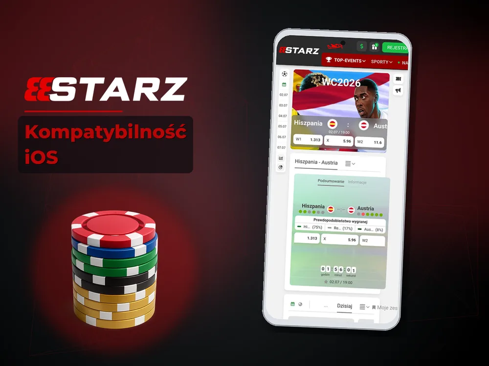 888starz - Kompatybilność iOS