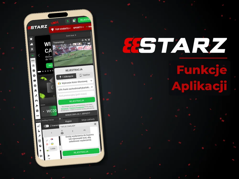 888starz - Funkcje Aplikacji