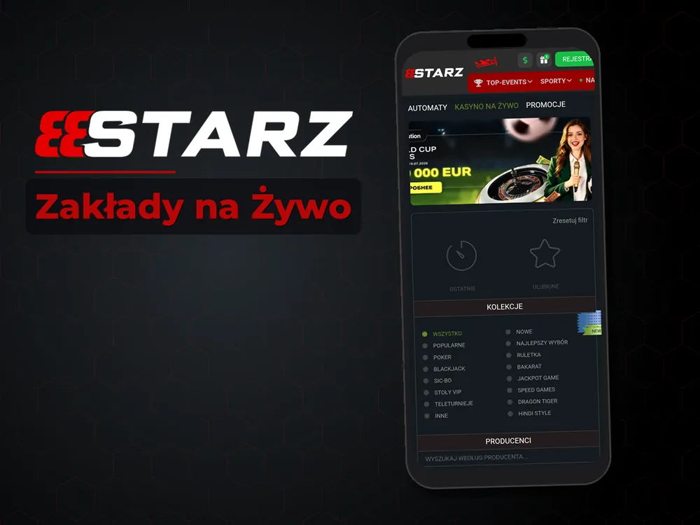 888starz - Zakłady na Żywo