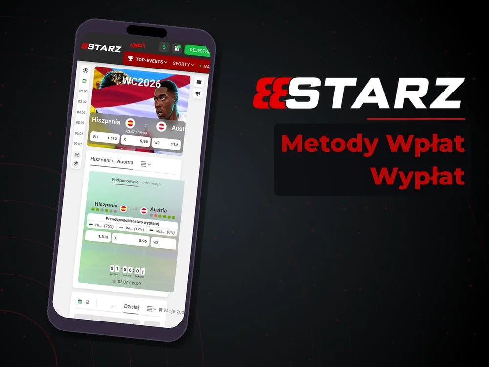 888starz - Metody Wpłat Wypłat