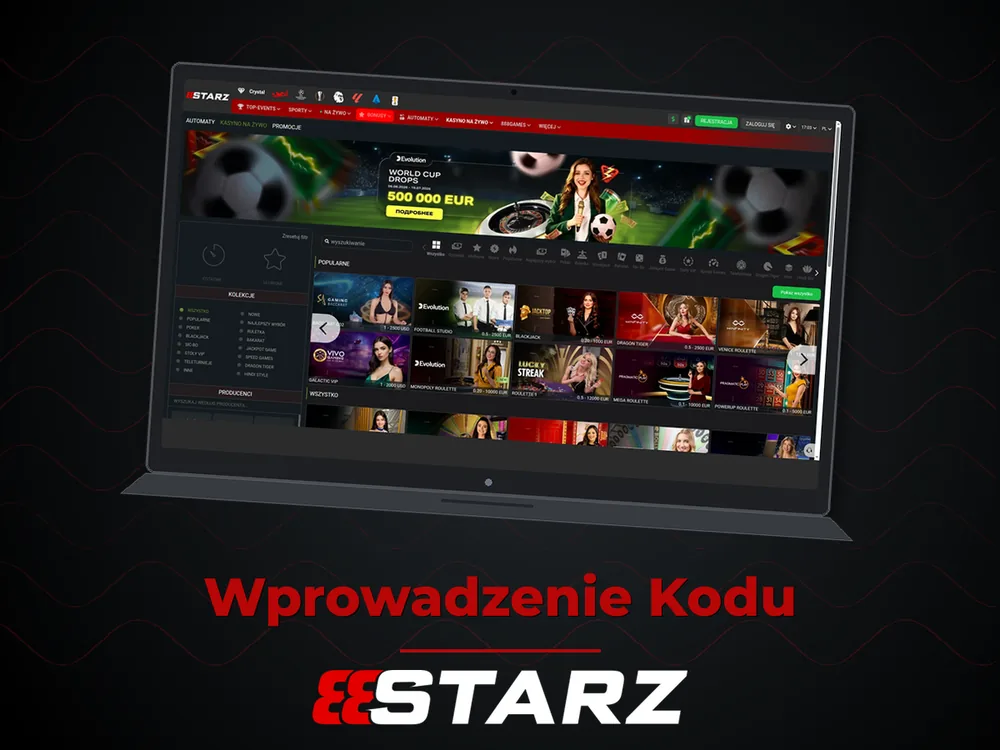 888starz - Wprowadzenie Kodu