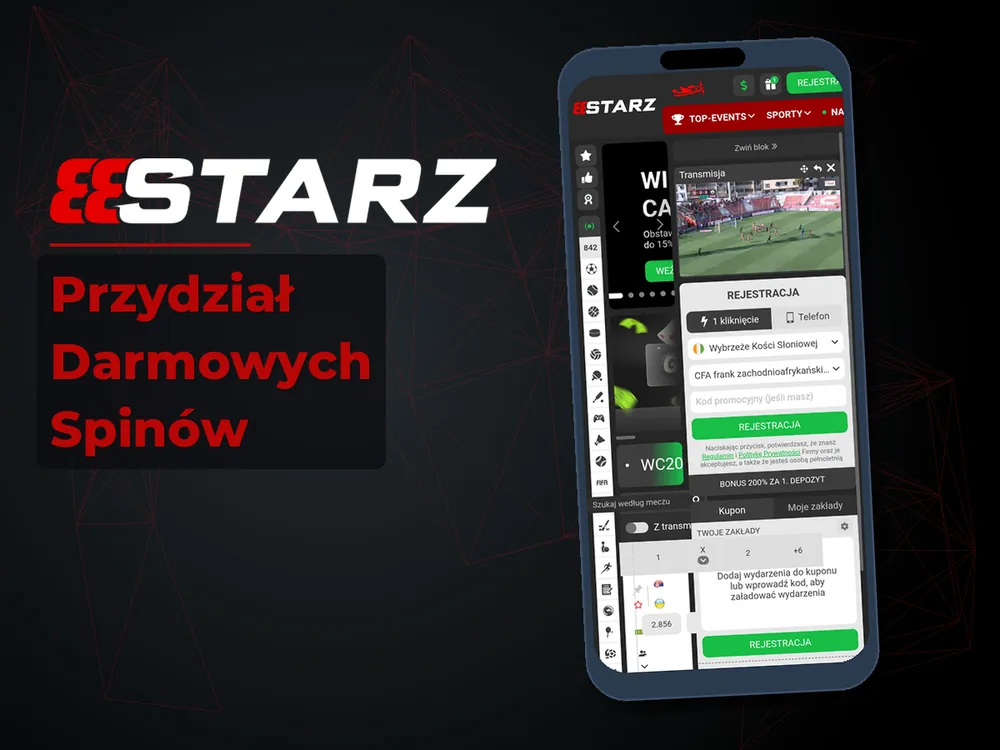 888starz - Przydział Darmowych Spinów