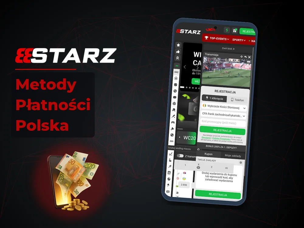 888starz - Metody Płatności Polska