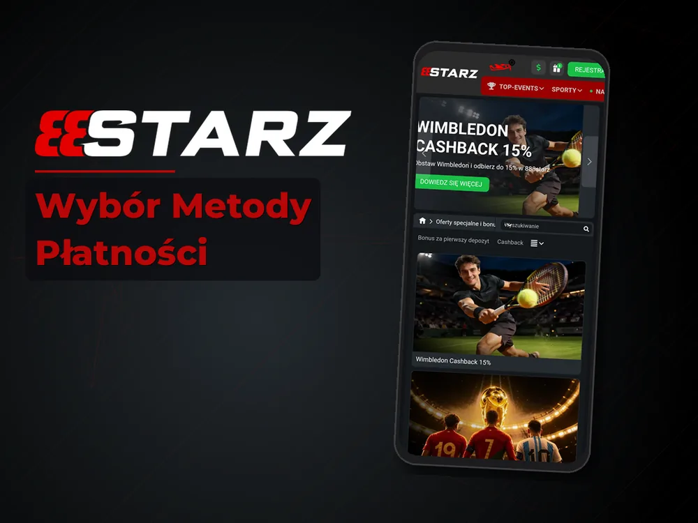 888starz - Wybór Metody Płatności