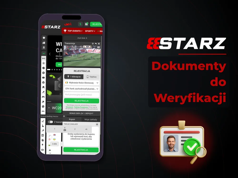 888starz - Dokumenty do Weryfikacji